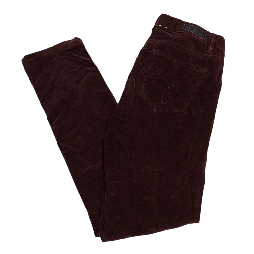 Calvin Klein Jeans Ultimate Skinny Burgundy Corduroy Pants